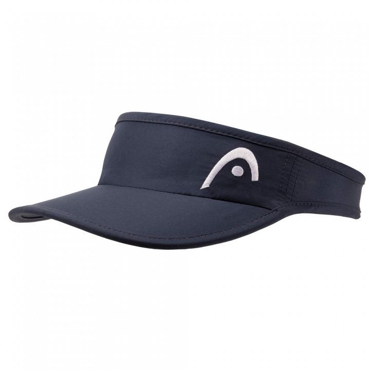 Head Pro Player Women's Visor Navy